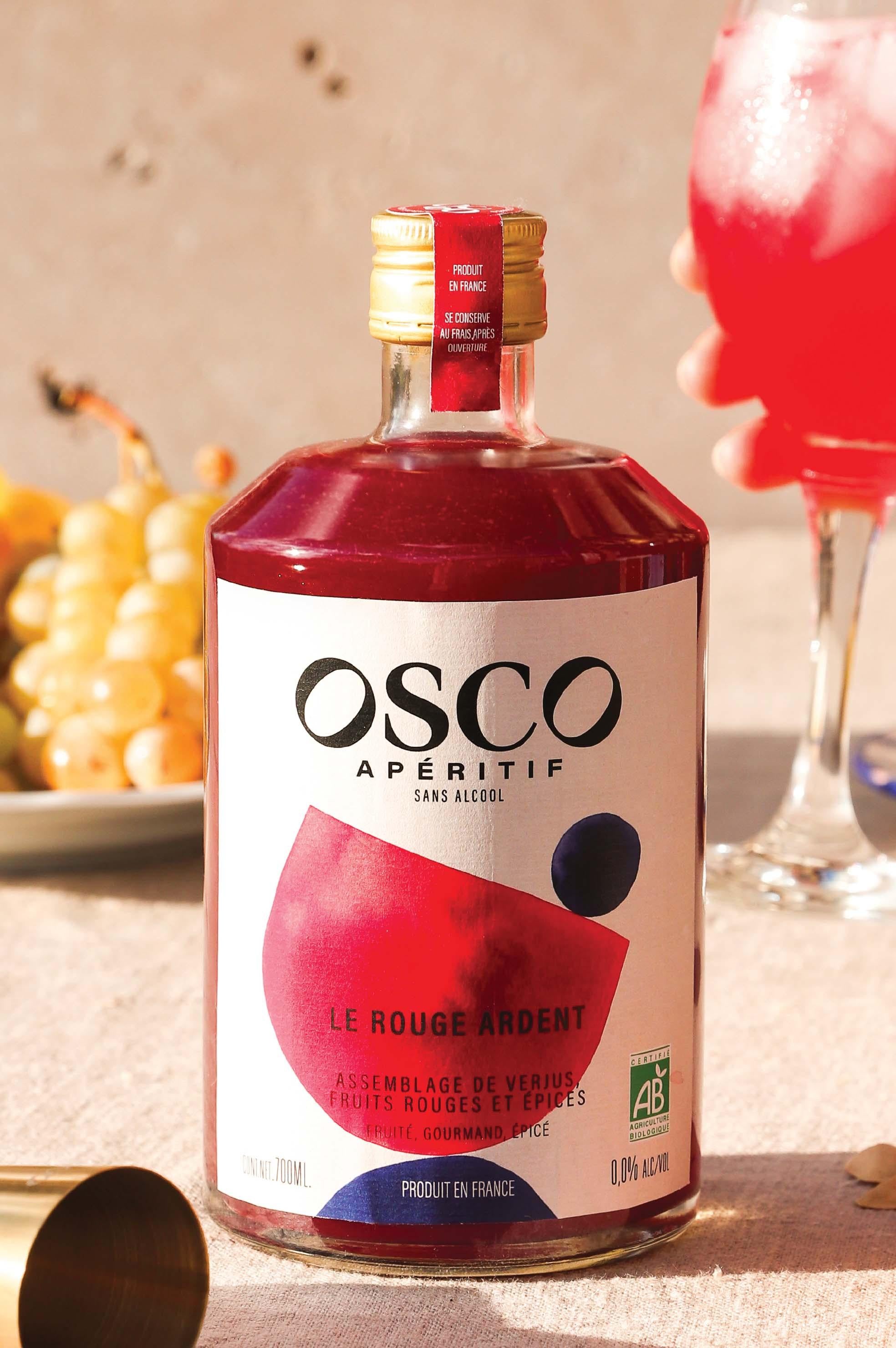 Osco Rouge OSCO - Le Rouge Ardent Bio - 700ML – xavieralcoolsansalcool