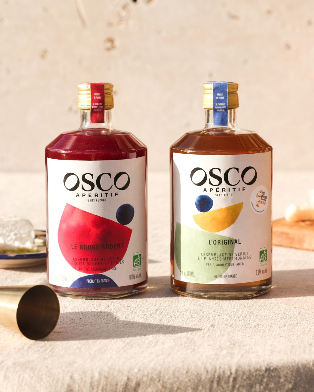 OSCO - Le Rouge Ardent bio 700ml - xavieralcoolsansalcool